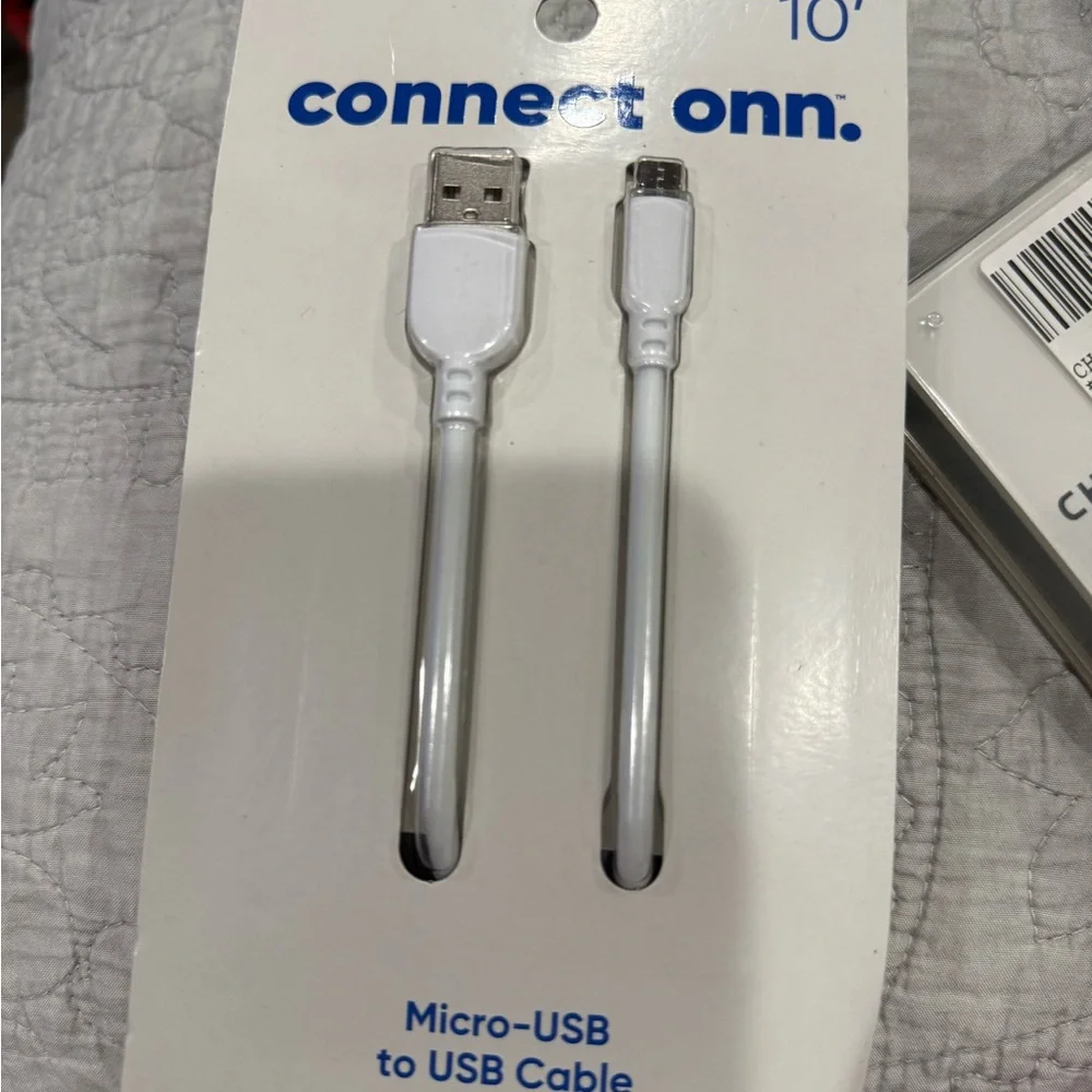 NWT White Micro-USB to USB Cable box7